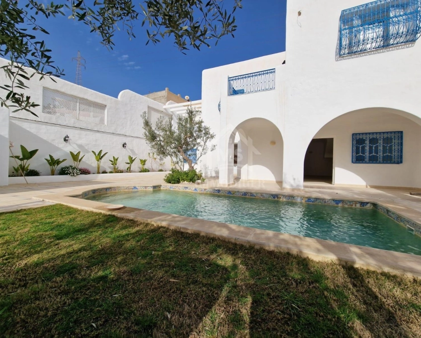 Une villa toute neuve avec piscine à hammamet nord à vendre 51355351