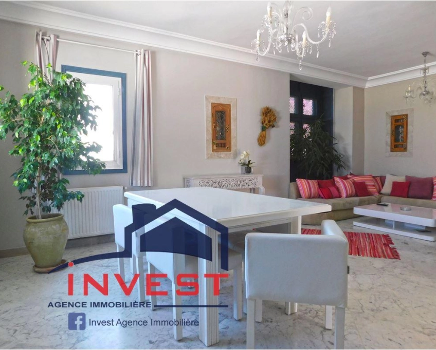 À vendre duplex s+2 vue mer au golden tulip gammarth