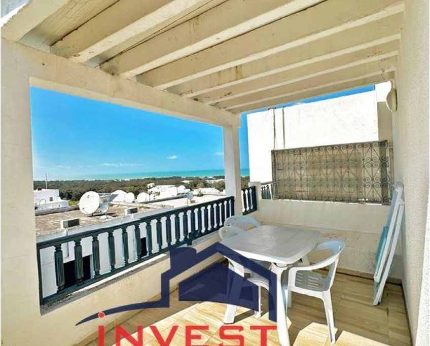 Duplex s2 vue mer meublé au golden tulip