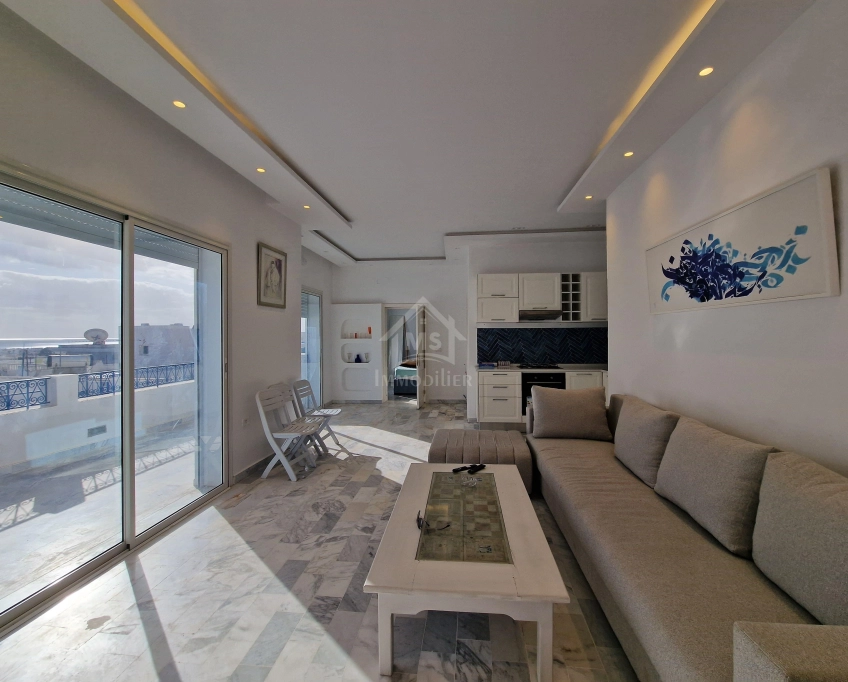 Appartement s+1 avec vue de mer à hammamet à vendre 51355351