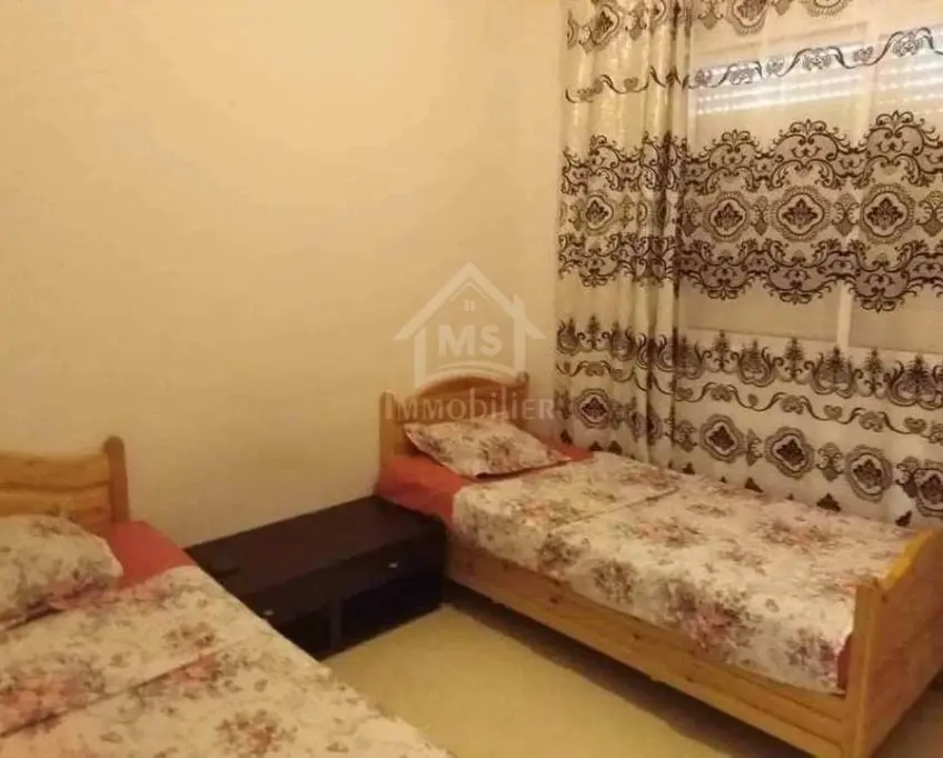 Coquet appartement meublé à hammamet nord à vendre 51355351