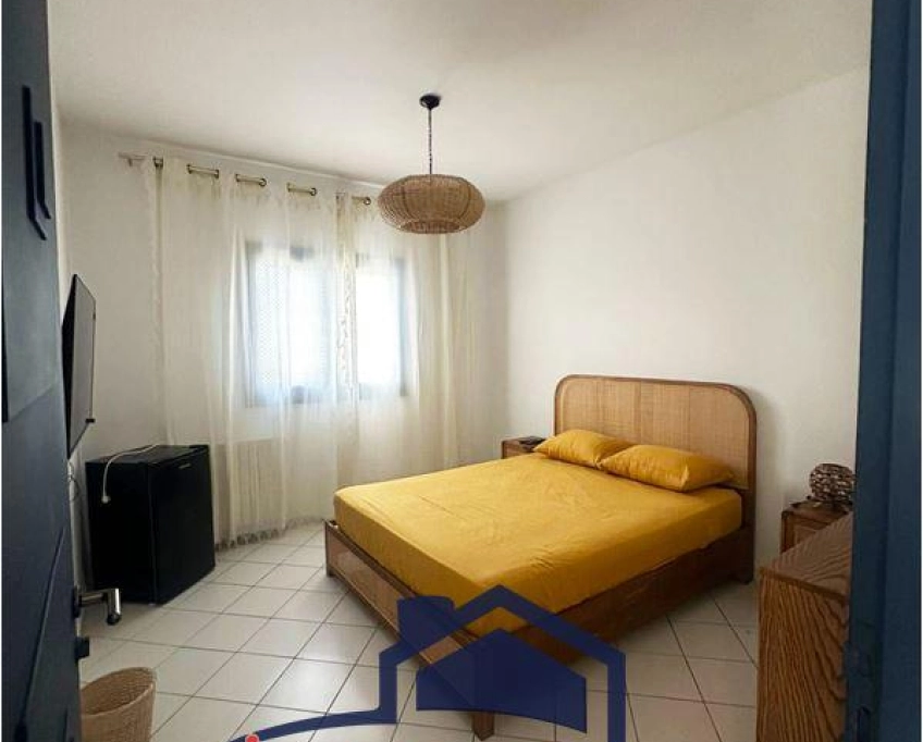 Duplex s+3 meublé avec jardin et terrasse au golden tulip