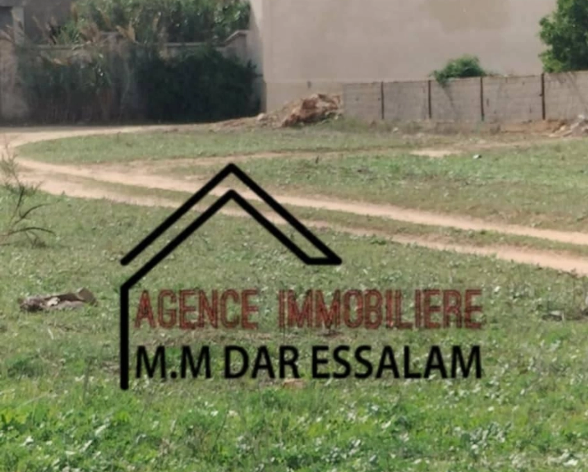 Un lot de terrain près de la plage sableuse à vendre