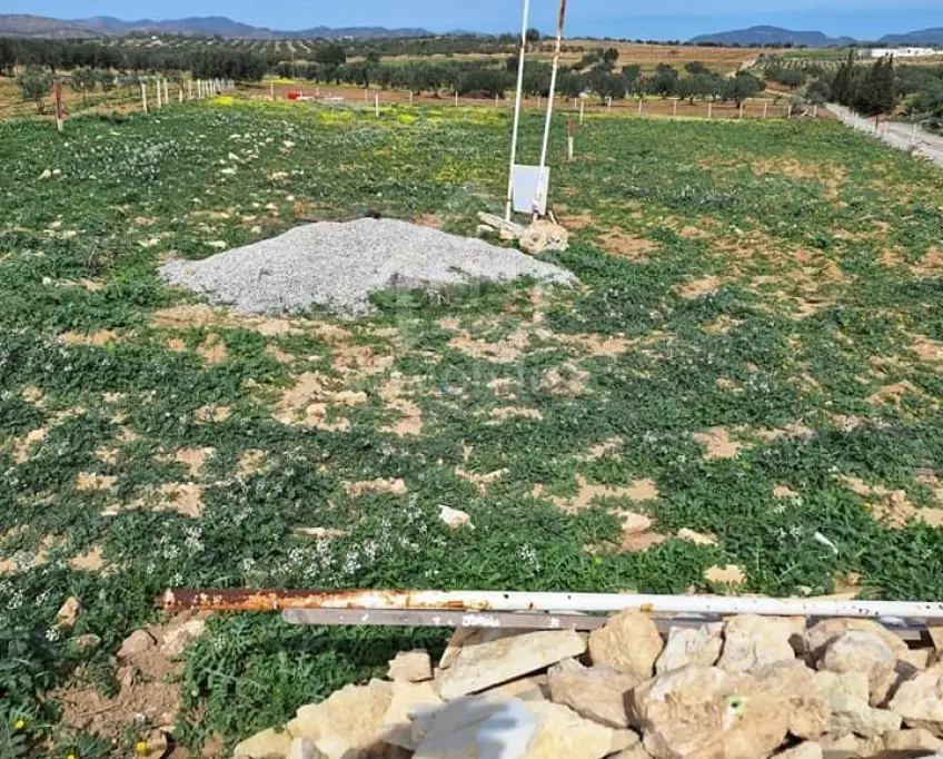 Terrain de 2851 m² à hammamet sud à vendre à 185 md 51355351