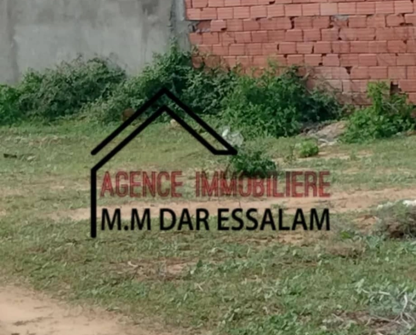 Un lot de terrain près de la plage sableuse à vendre