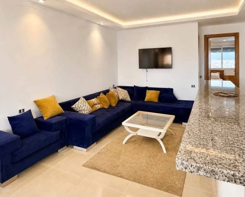 Charmant s+2 rdc avec terrasse – 3 min plage hammam ghezaz