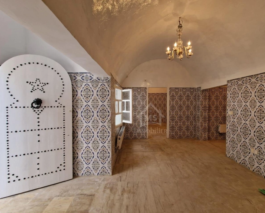 Maison arabe s+2 renouvelée à vendre à hammamet 51355351