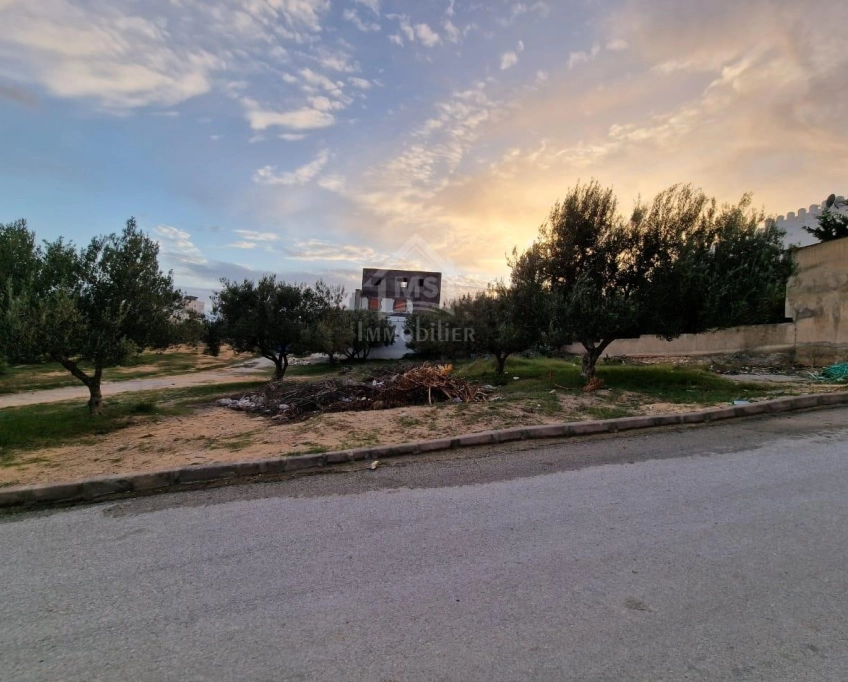 Terrain vue de mer de 1122 m² à vendre à hammamet nord 51355351