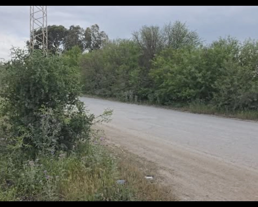 Un terrain de 1000 m2 sur la route principale