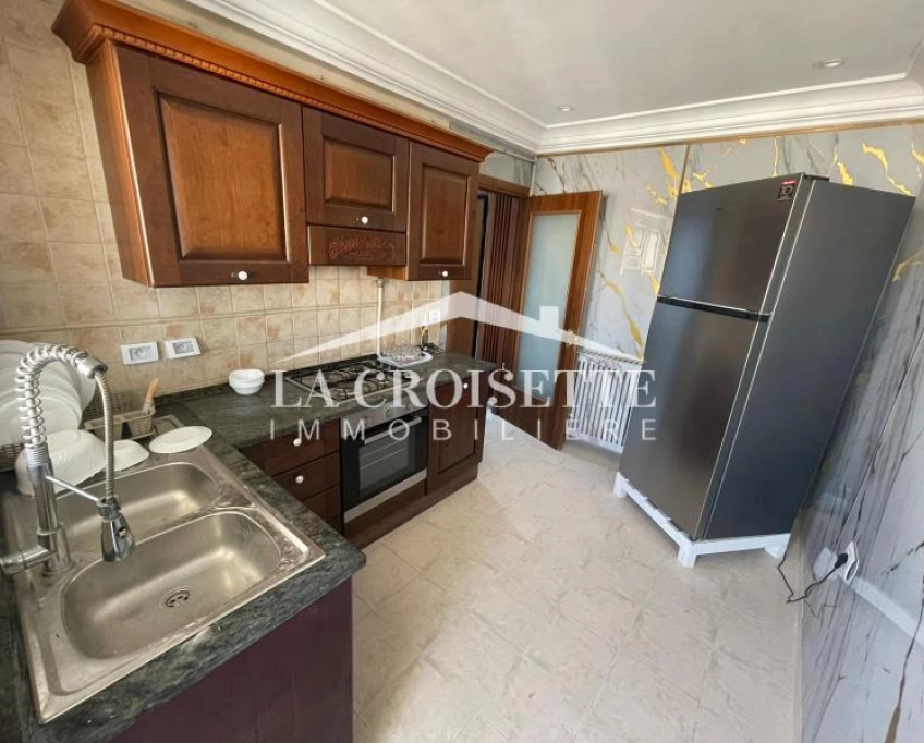 Appartement s2 meublé à ain zaghouan nord mal2349