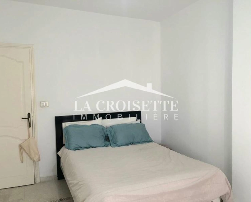 Etage de villa s2 meublé à la marsa zel0576