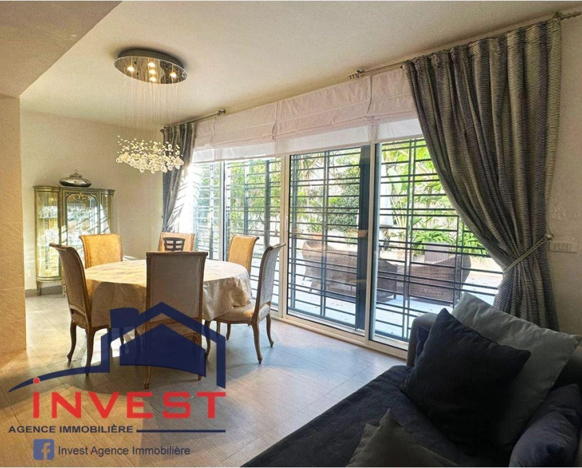 Duplex s+3 meublé au golden tulip gammarth