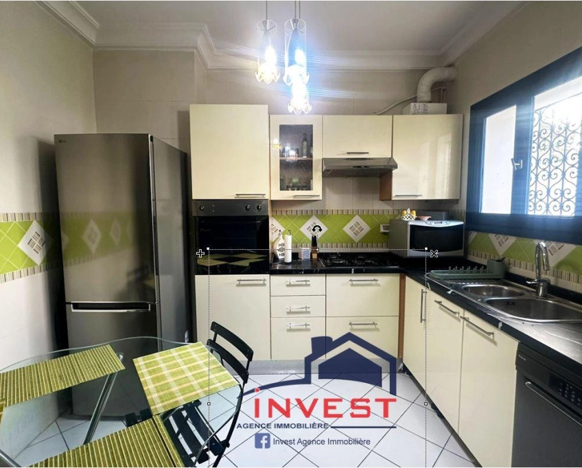 Duplex s+3 meublé avec jardin et terrasse au golden tulip