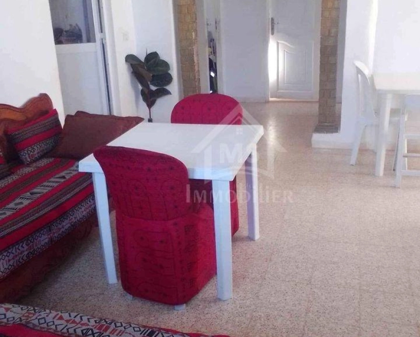 Maison s+2 avec garage et jardin à hammamet sud à vendre 51355351