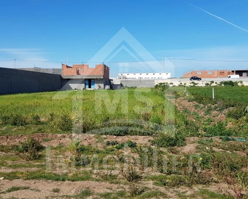 Terrain pieds dans l'eau avec 2 garages à korba à vendre 51355351