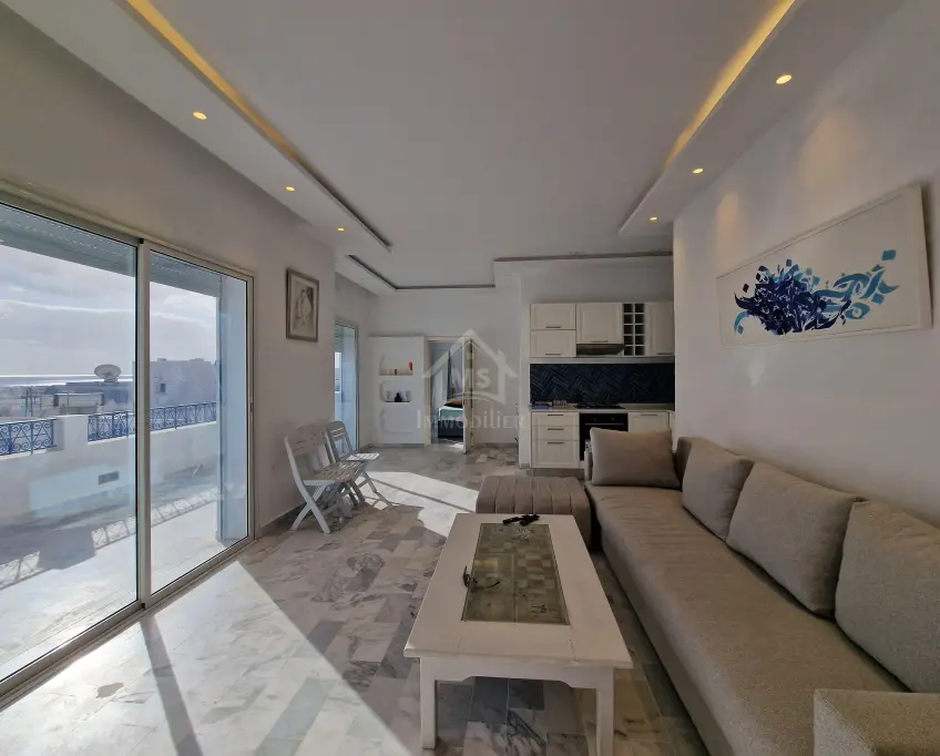 Appartement s+1 avec vue de mer à hammamet à vendre 51355351