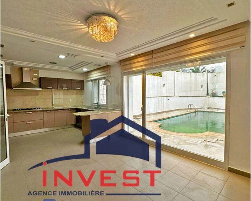 Villa avec piscine à gammarth