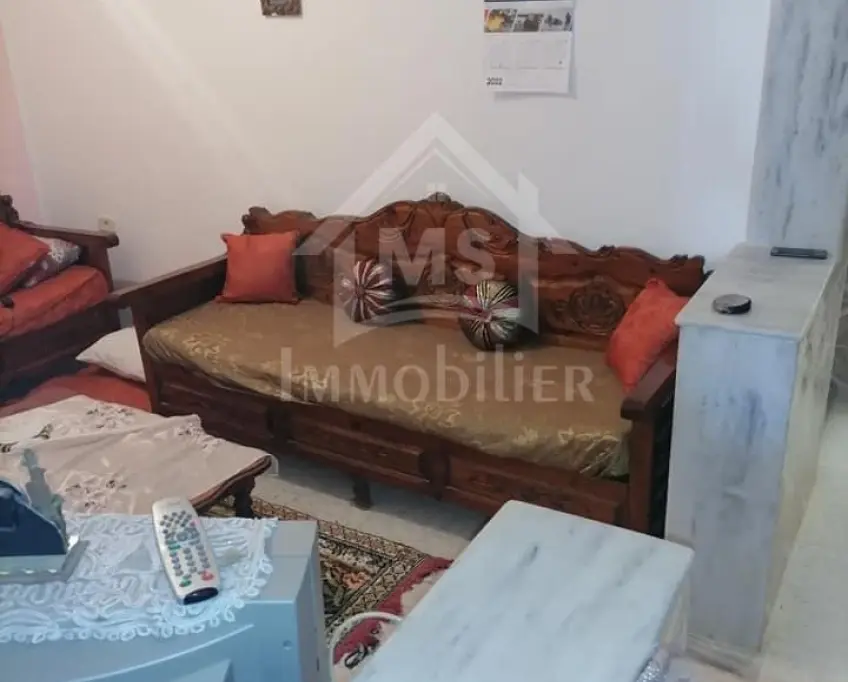 Maison s+2 avec jardin à vendre à hammamet sud 51355351