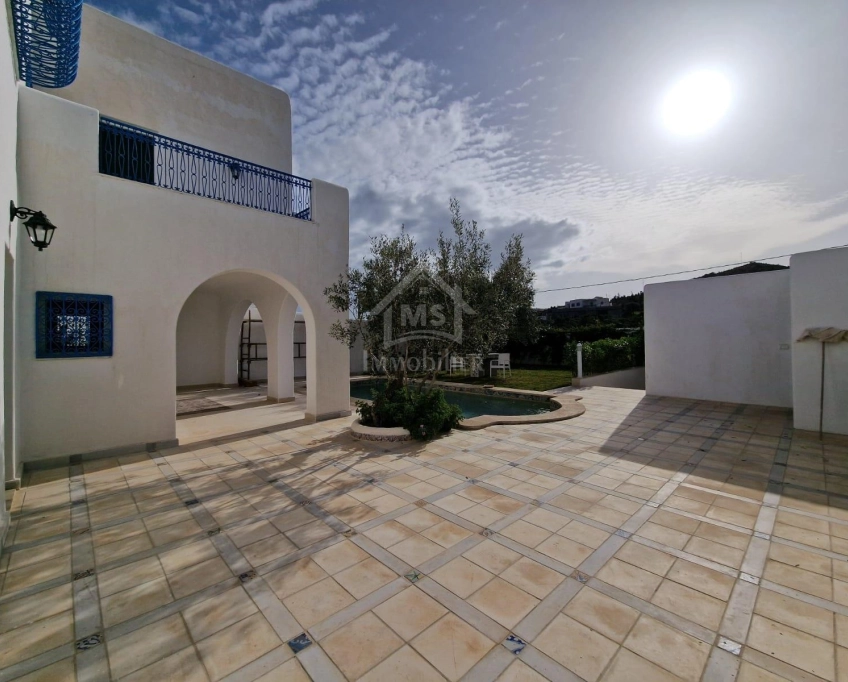 Une villa toute neuve avec piscine à hammamet nord à vendre 51355351