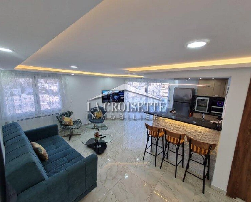 Appartement s1 meublé à la marsa mal3005