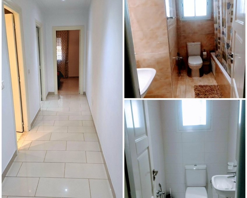 Particulier l apt s4 meublé neuf proche lac2 cité palmeraies l'aouina