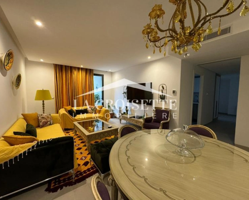 Appartement s2 meublé à ain zaghouan nord zal1107