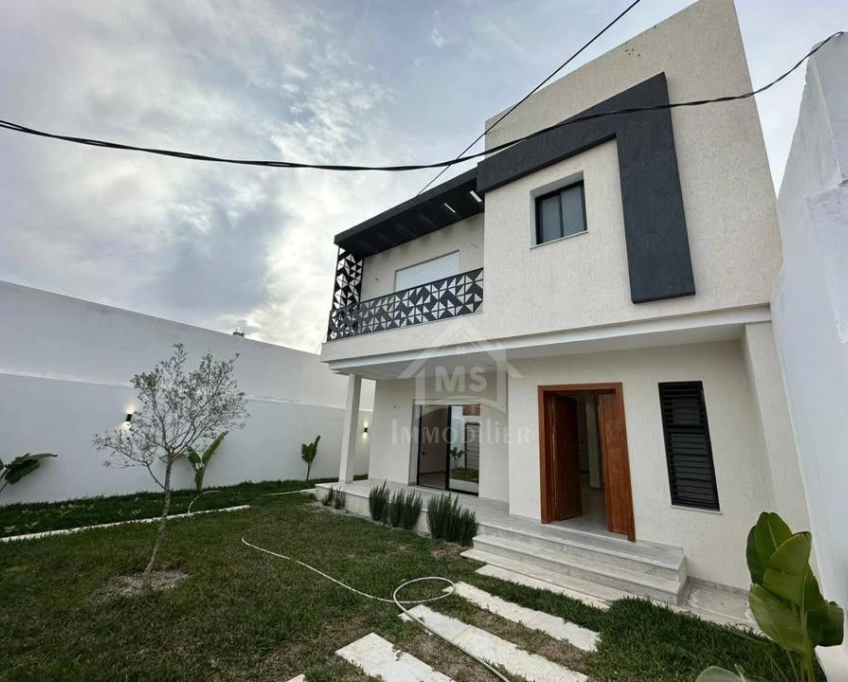 Villa s+3 toute neuve à manaret hammamet à vendre 51355351