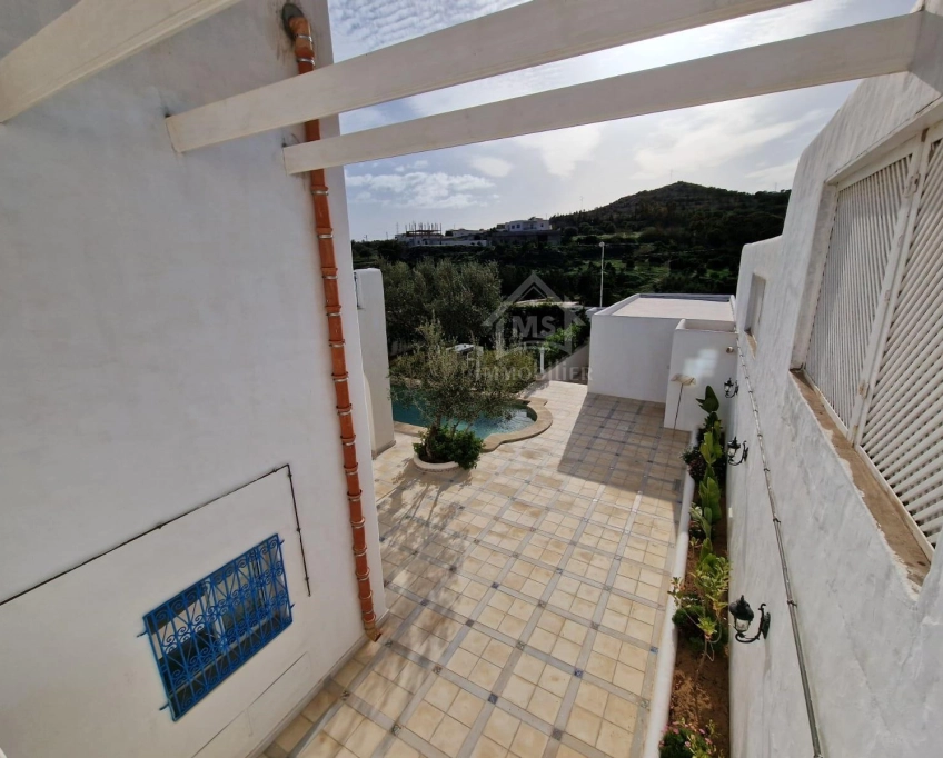 Une villa toute neuve avec piscine à hammamet nord à vendre 51355351