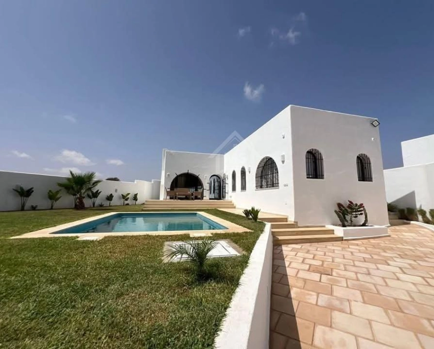 Une villa toute neuve avec piscine à vendre à hammamet sud 51355351