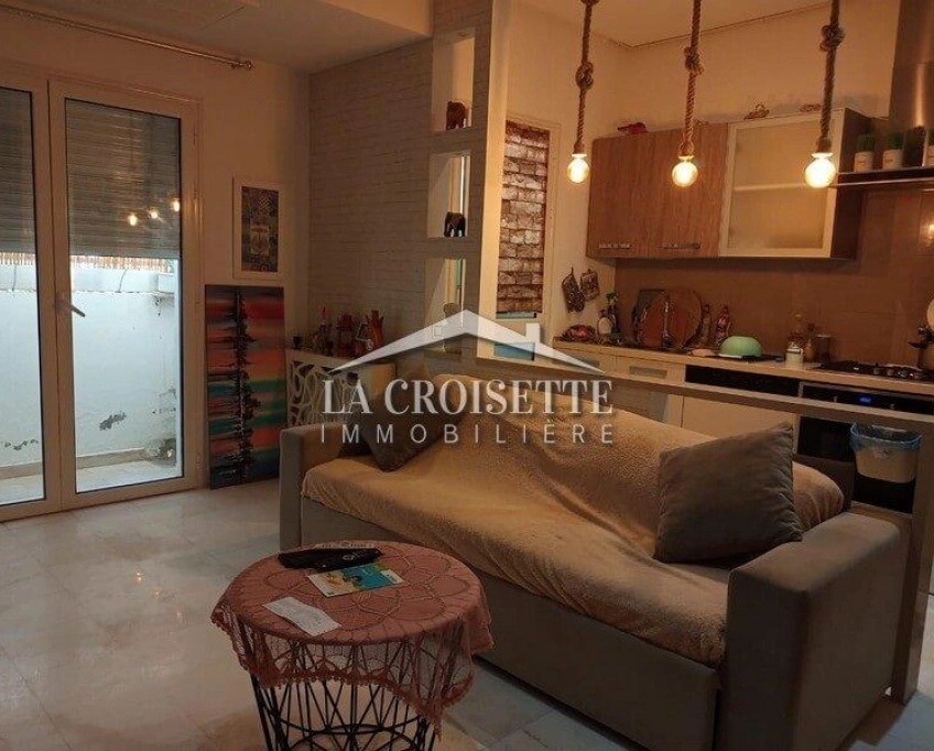 Appartement s1 meublé à gammarth mal3982