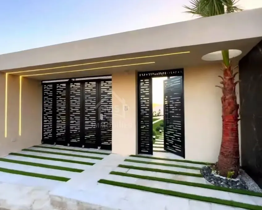 Villa toute neuve s+5 avec piscine à vendre à hammamet sud 51355351
