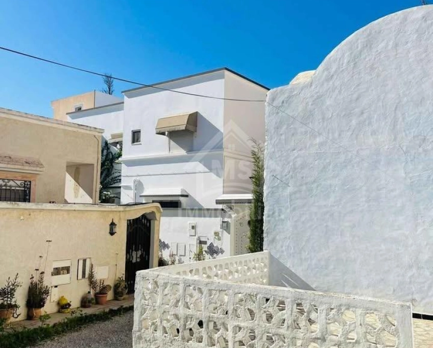 Maison arabe s+2 avec garage à vendre à hammamet 51355351