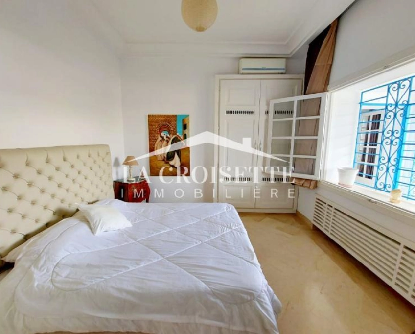 Rez-de-chaussée de villa s3 meublé à la marsa mrcl0116