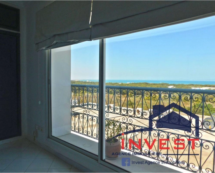 À vendre duplex s+2 vue mer au golden tulip gammarth