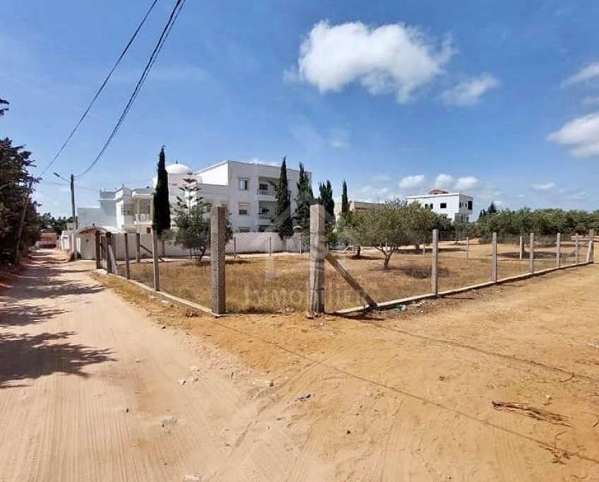 Terrain viabilisé de 600 m² à vendre à hammamet 51355351