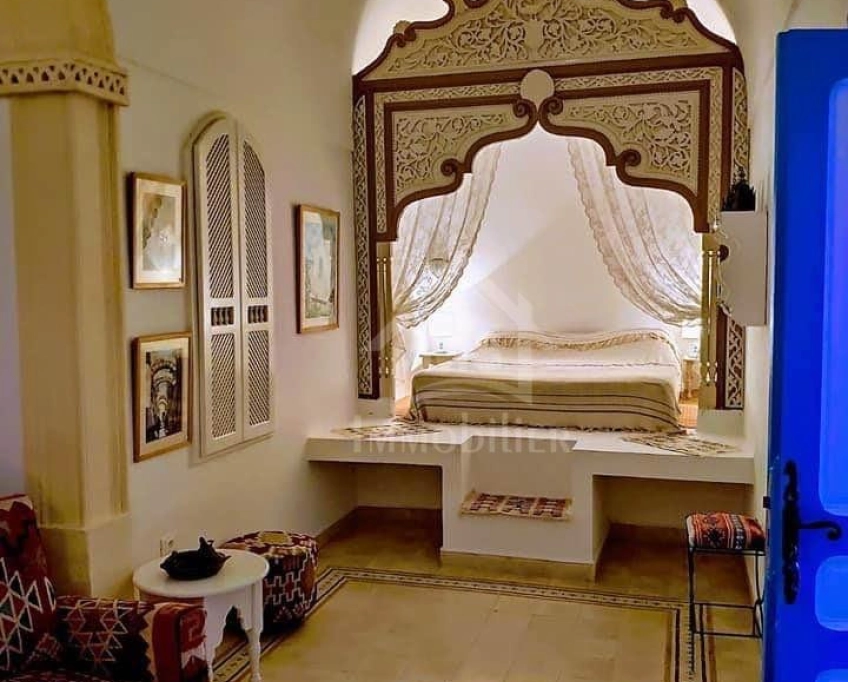 Maison arabesque avec piscine à nabeul à vendre 51355351