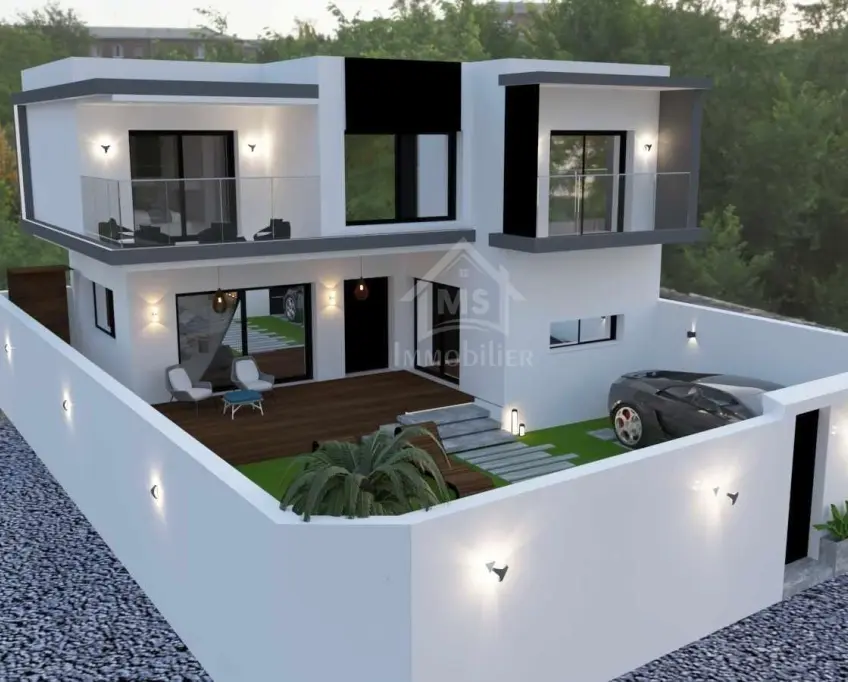 Duplex s+3 avec piscine encours de finition à vendre51355351