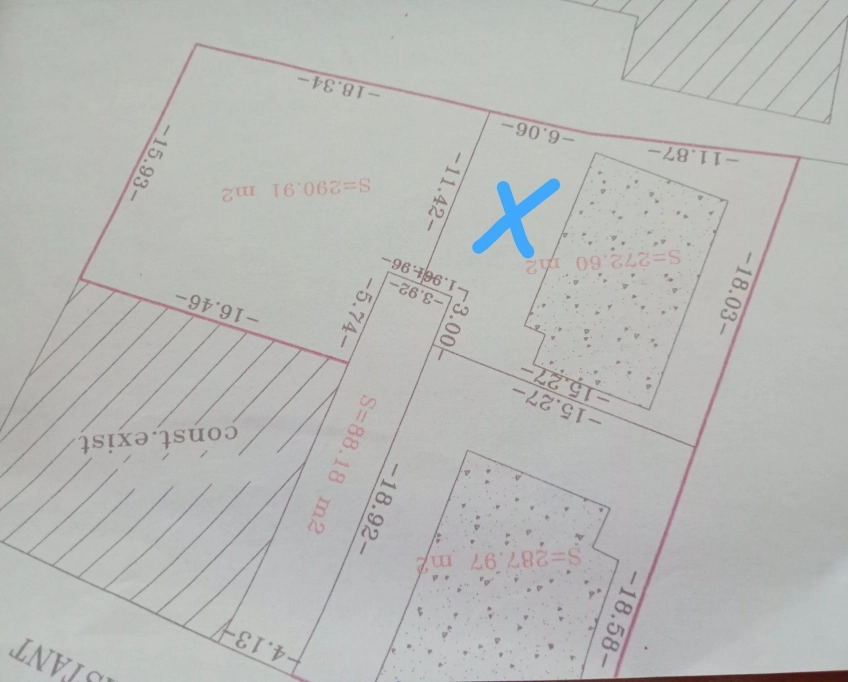 Terrain deuxième position de la mer