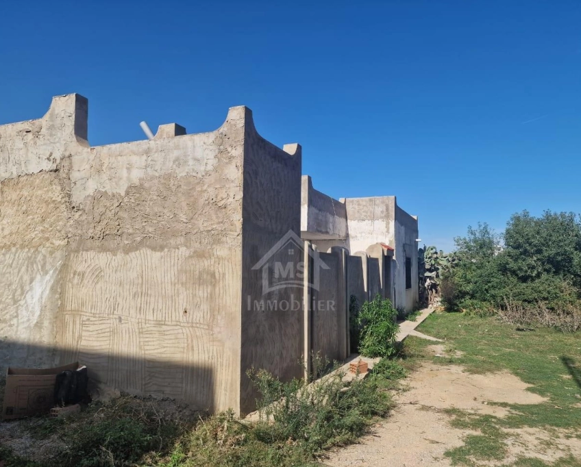 Maison s+2 à vendre à hammamet sud 51355351