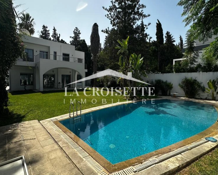 Villa s4 avec piscine à la soukra mvl0057