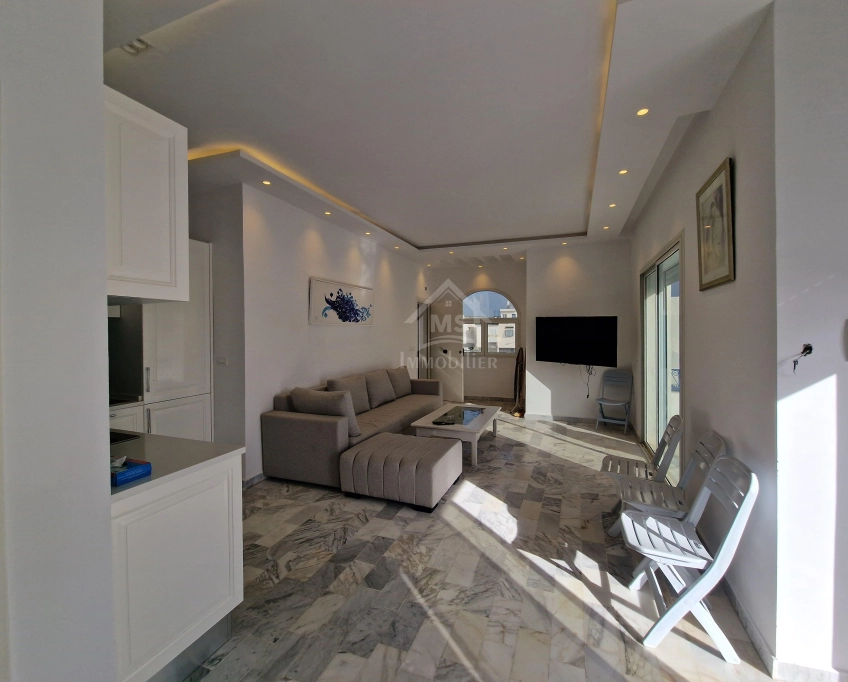 Appartement s+1 avec vue de mer à hammamet à vendre 51355351