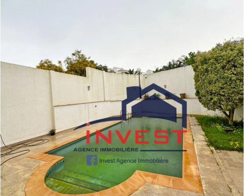 Villa avec piscine à gammarth