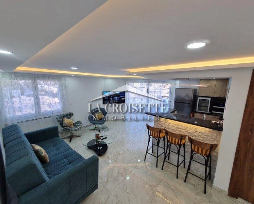 Appartement s1 meublé à la marsa mal3005