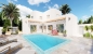 Villa avec piscine à djerba zone urbaine - titre bleu - réf p553